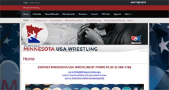 Desktop Screenshot of mnusawrestling.org